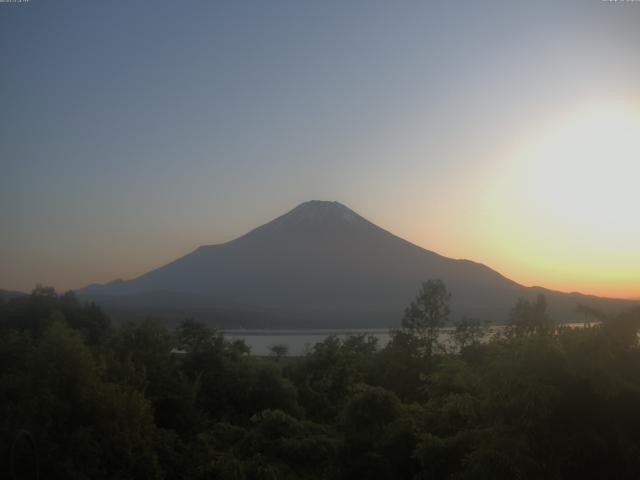 山中湖からの富士山