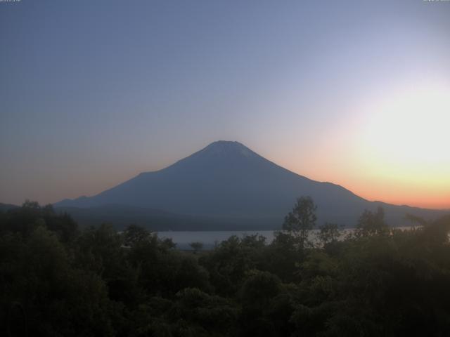 山中湖からの富士山