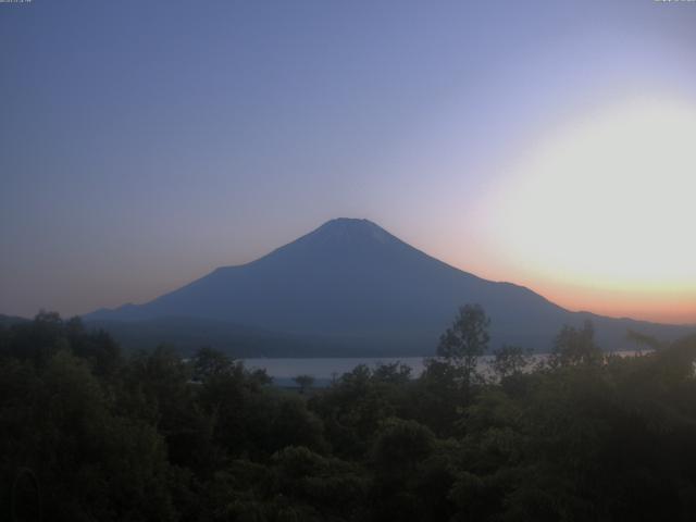山中湖からの富士山
