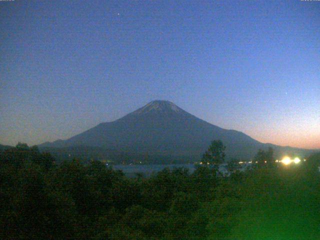 山中湖からの富士山