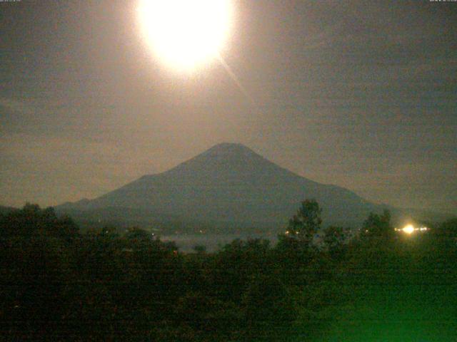 山中湖からの富士山