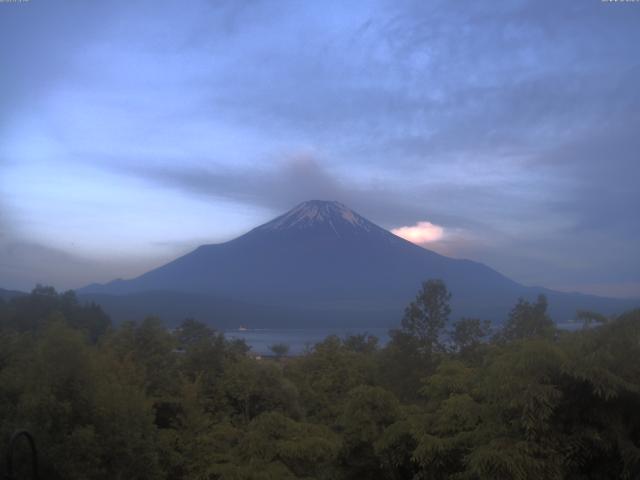山中湖からの富士山