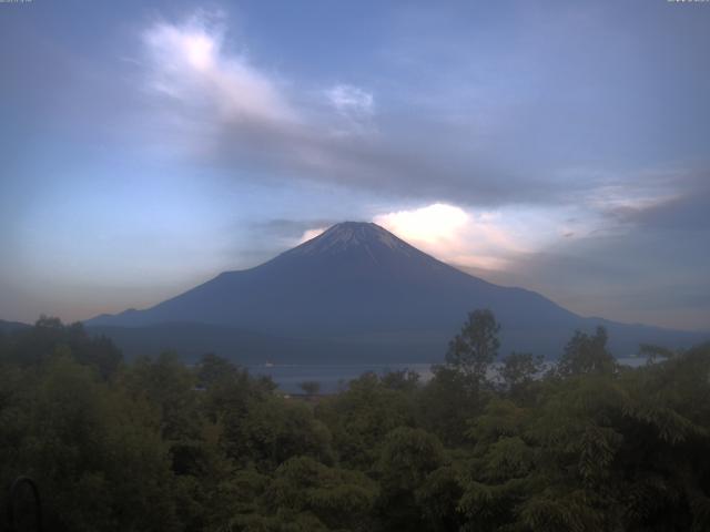 山中湖からの富士山