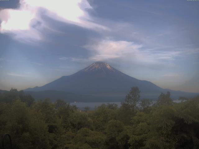 山中湖からの富士山