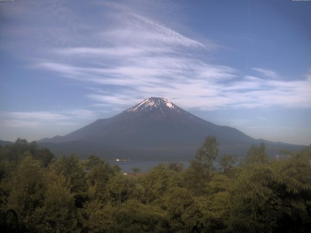 山中湖からの富士山