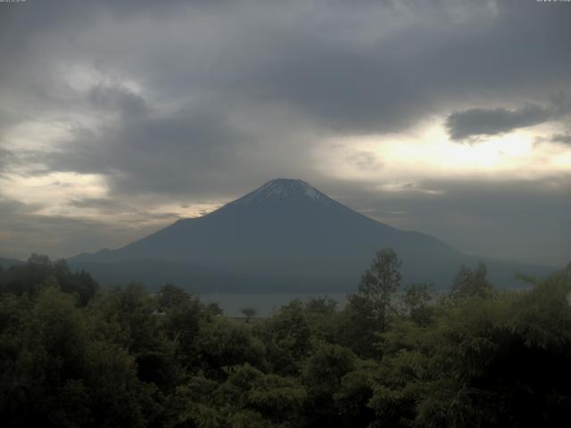 山中湖からの富士山