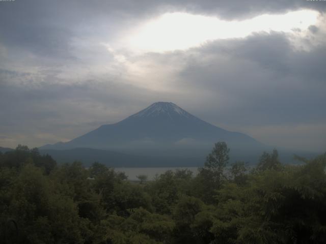 山中湖からの富士山
