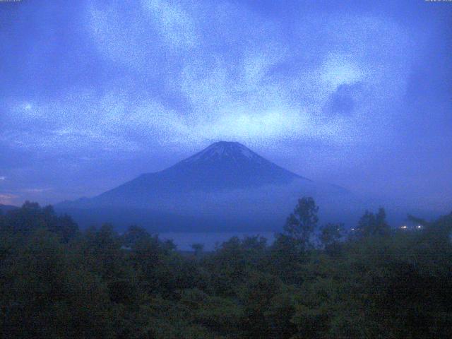 山中湖からの富士山