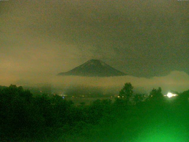 山中湖からの富士山