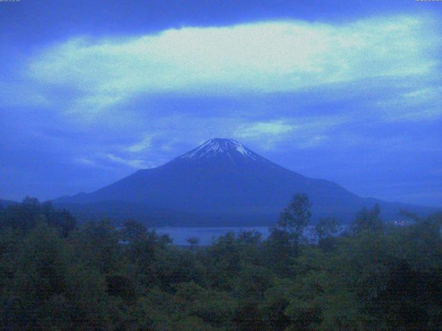 山中湖からの富士山