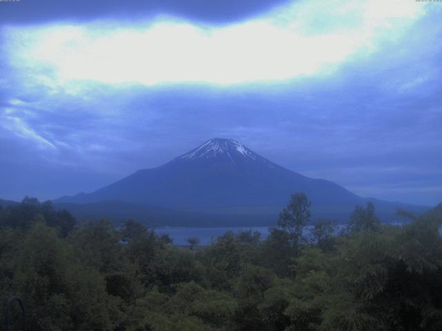 山中湖からの富士山