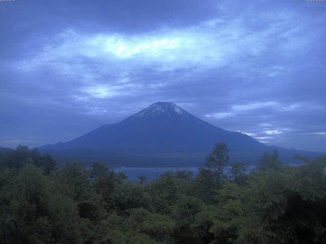 山中湖からの富士山