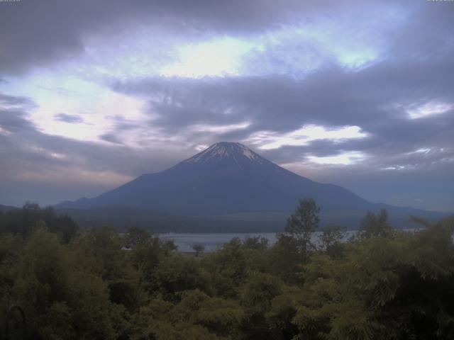 山中湖からの富士山