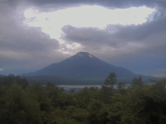 山中湖からの富士山