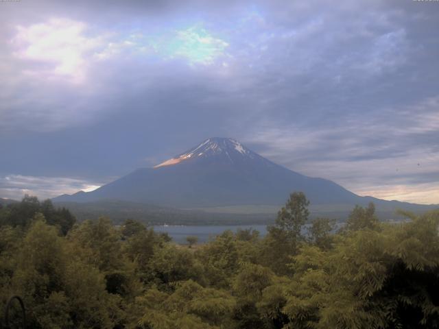 山中湖からの富士山
