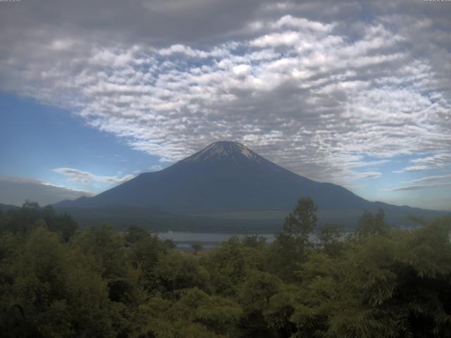 山中湖からの富士山