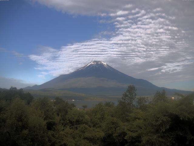 山中湖からの富士山