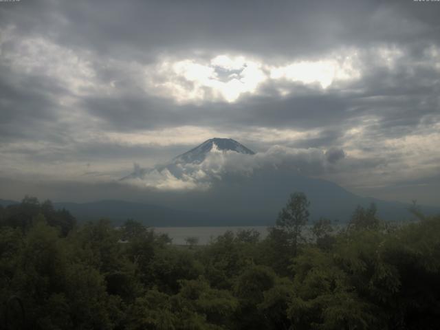 山中湖からの富士山
