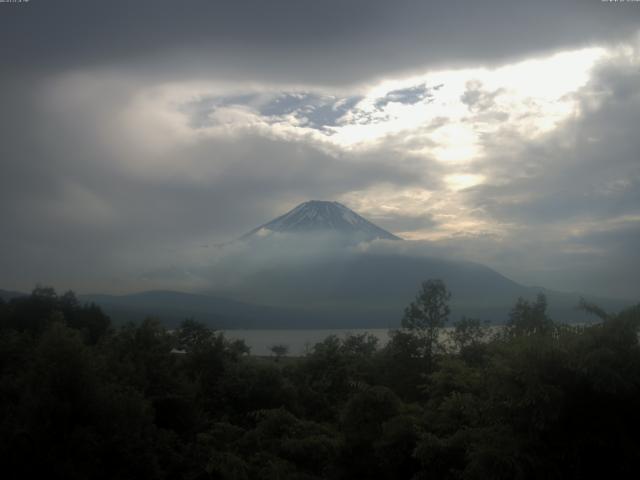 山中湖からの富士山