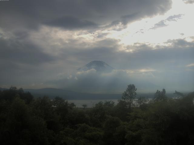 山中湖からの富士山