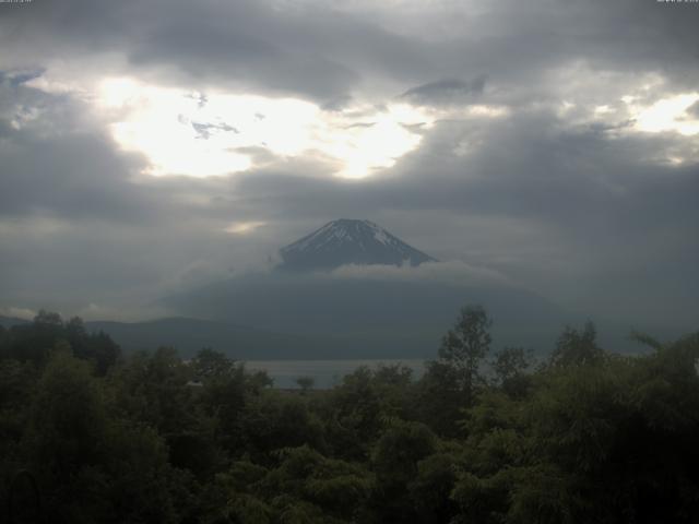 山中湖からの富士山