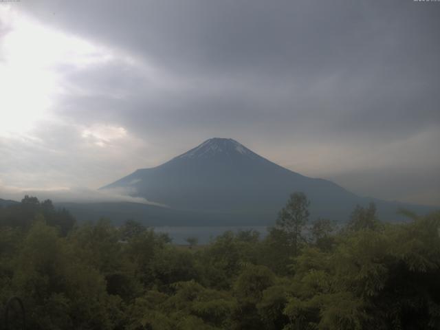山中湖からの富士山