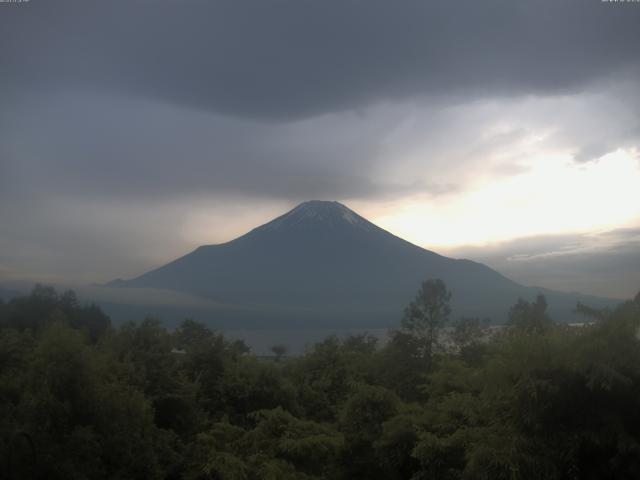 山中湖からの富士山