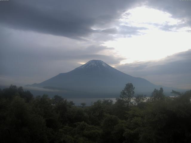 山中湖からの富士山