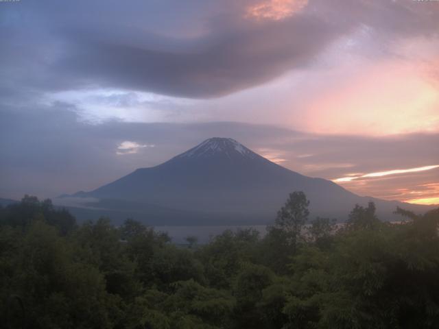 山中湖からの富士山