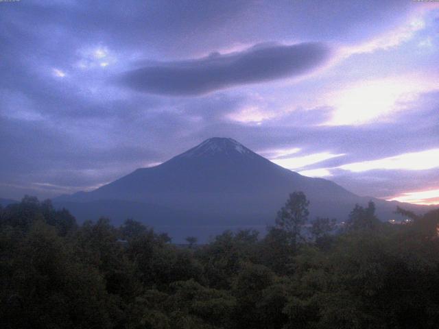 山中湖からの富士山