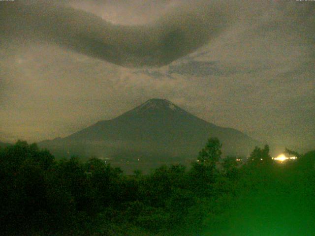 山中湖からの富士山