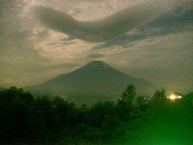 山中湖からの富士山
