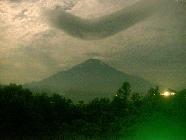 山中湖からの富士山