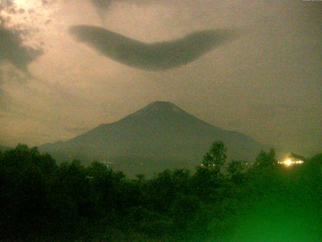 山中湖からの富士山