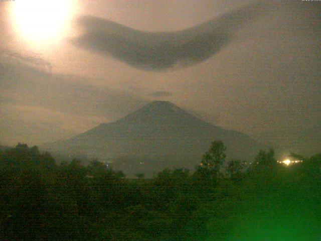 山中湖からの富士山
