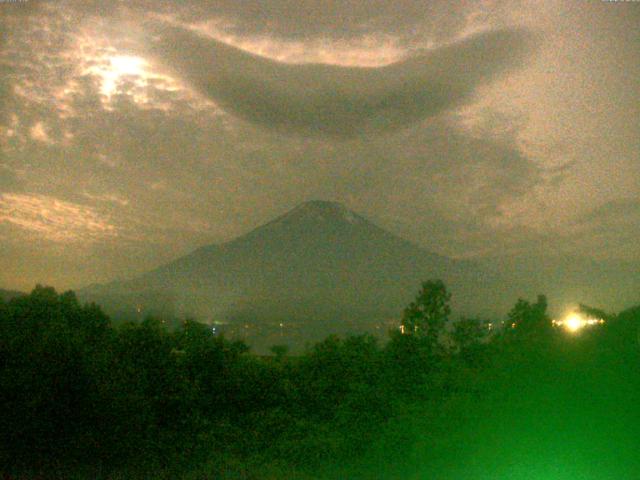山中湖からの富士山