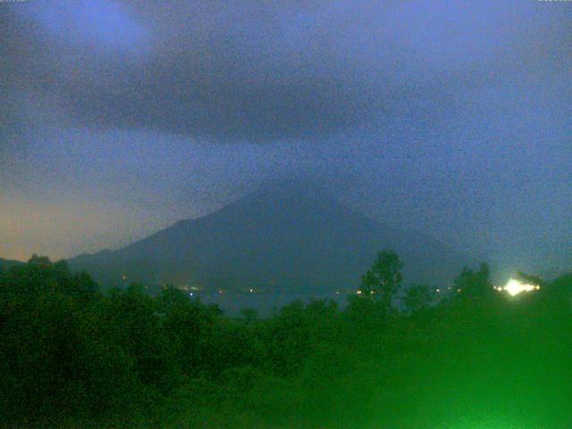 山中湖からの富士山