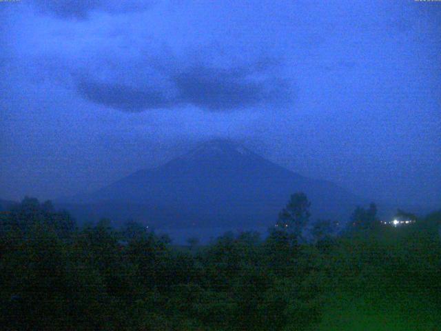 山中湖からの富士山