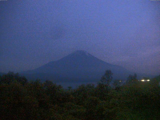 山中湖からの富士山