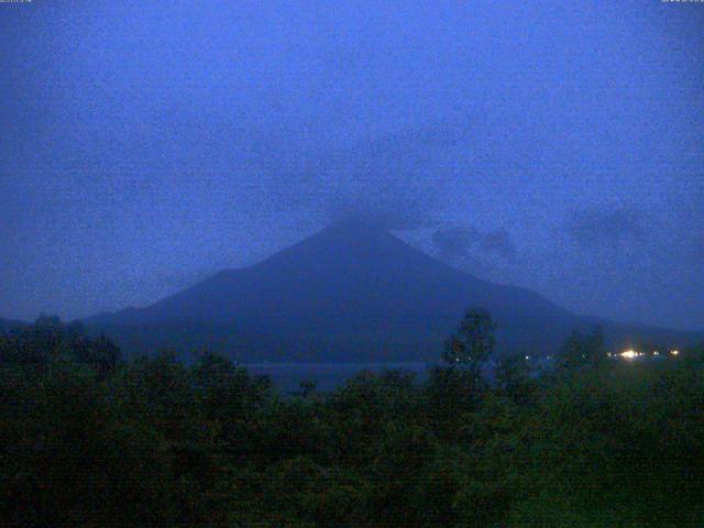 山中湖からの富士山