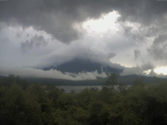 山中湖からの富士山