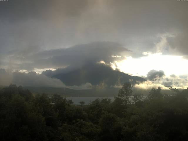山中湖からの富士山