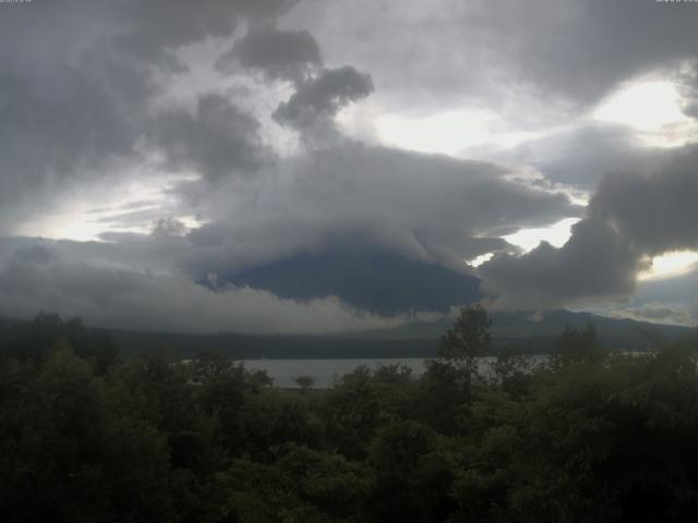 山中湖からの富士山