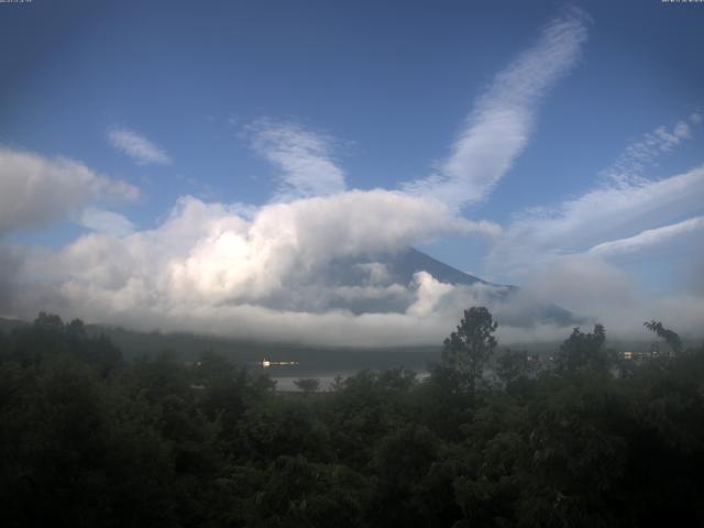 山中湖からの富士山