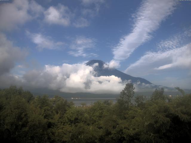 山中湖からの富士山