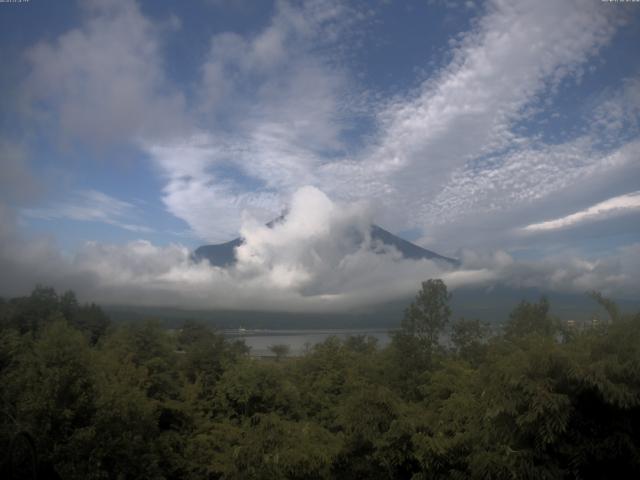 山中湖からの富士山