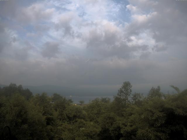 山中湖からの富士山