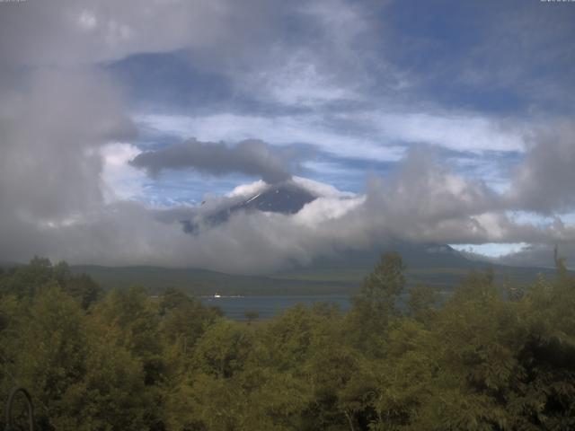 山中湖からの富士山