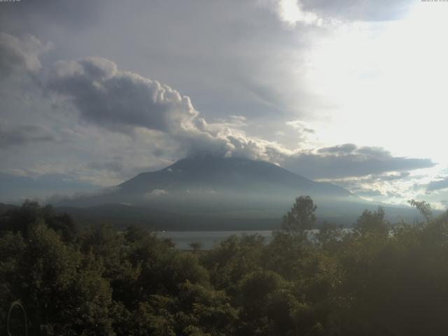 山中湖からの富士山