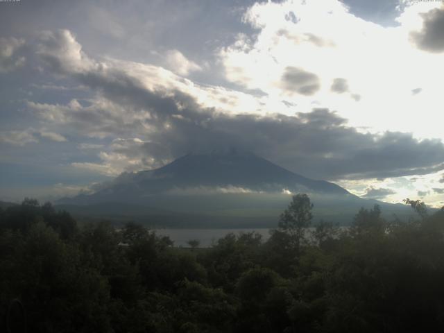 山中湖からの富士山